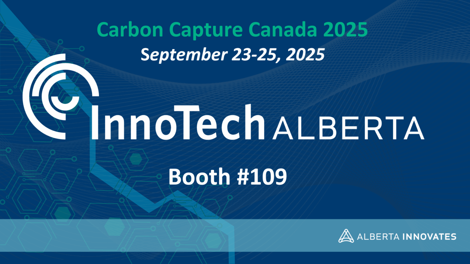 Events from September 23, 2025 – June 10, 2025 – InnoTech Alberta